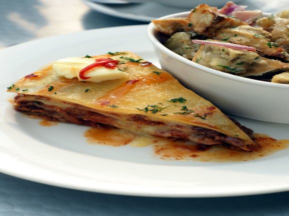 Tortilja sa lazanja nadevom